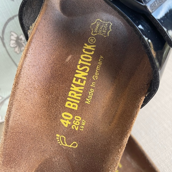 BIRKENSTOCK MADRID BLACK SANDALS WOMEN’S SIZE 9 MEN’S SIZE 7 - Picture 9 of 11